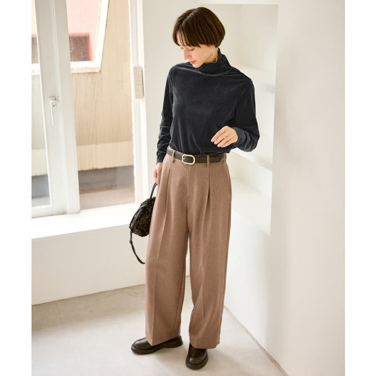 シアートリコットベロアタートルトップス | ROPE' PICNIC | 詳細画像2 