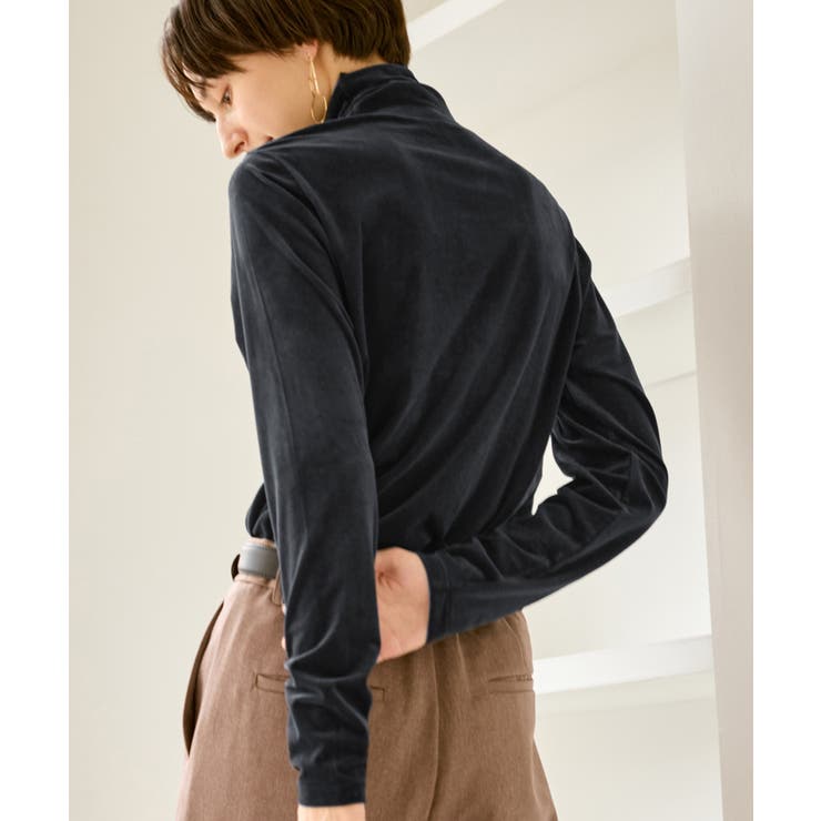 シアートリコットベロアタートルトップス | ROPE' PICNIC | 詳細画像5 