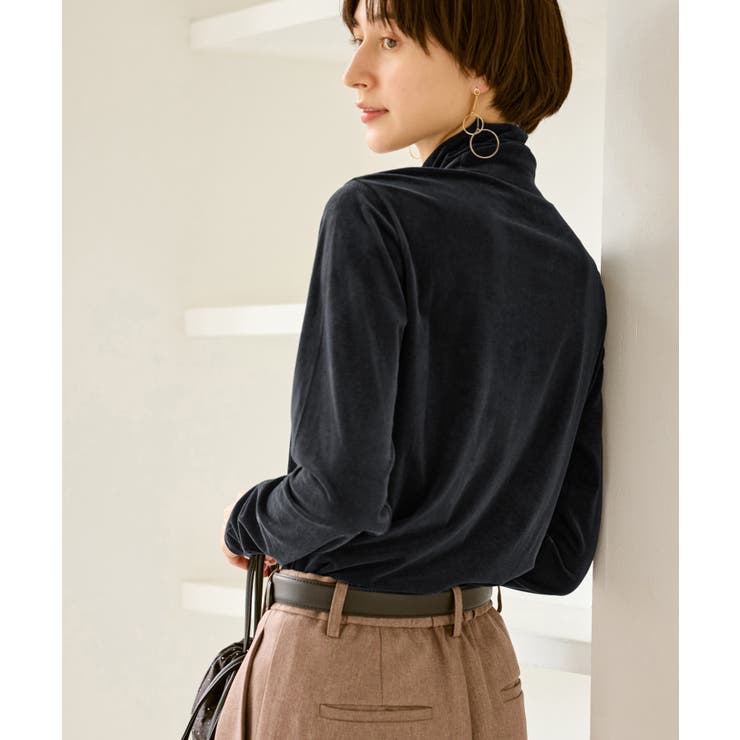 シアートリコットベロアタートルトップス | ROPE' PICNIC | 詳細画像6 