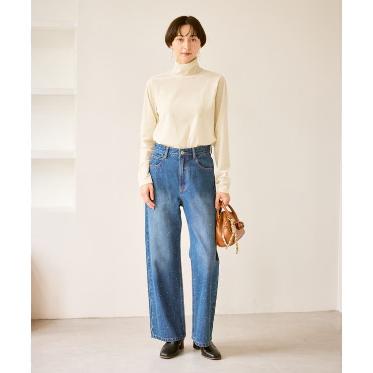 シアートリコットベロアタートルトップス | ROPE' PICNIC | 詳細画像7 