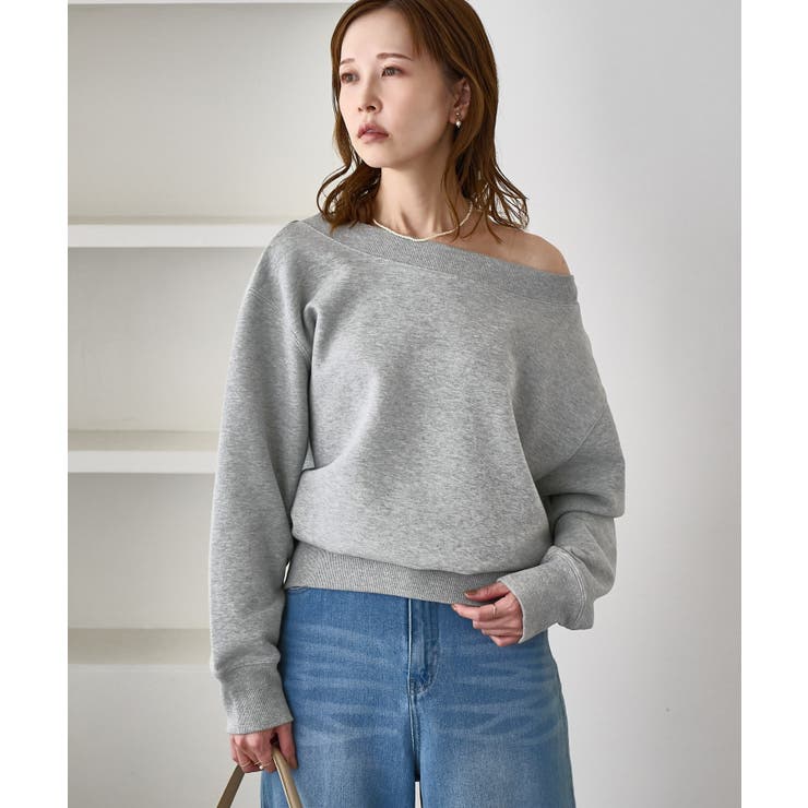 2WAYボートネックスウェット/リンクコーデ | ROPE' PICNIC | 詳細画像5 