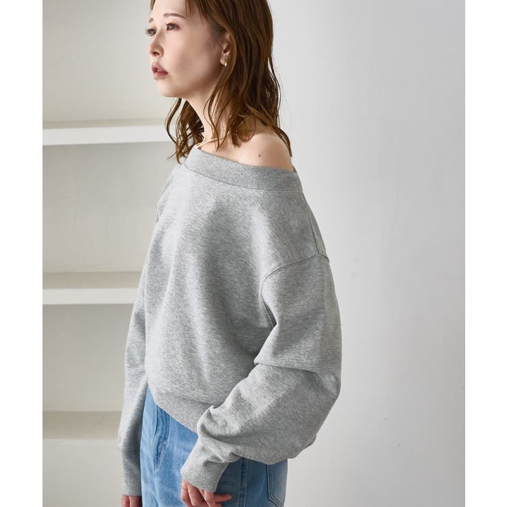 2WAYボートネックスウェット/リンクコーデ | ROPE' PICNIC | 詳細画像6 