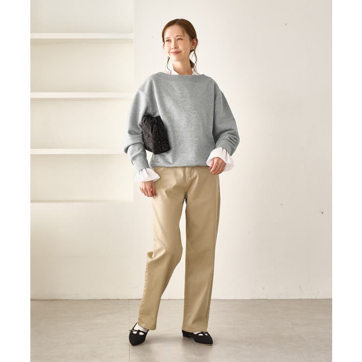 2WAYボートネックスウェット/リンクコーデ | ROPE' PICNIC | 詳細画像7 