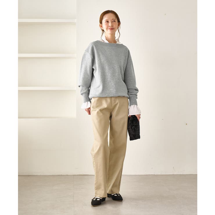 2WAYボートネックスウェット/リンクコーデ | ROPE' PICNIC | 詳細画像8 