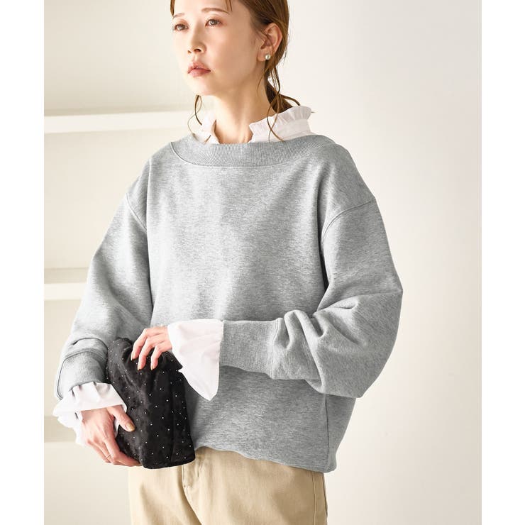 2WAYボートネックスウェット/リンクコーデ | ROPE' PICNIC | 詳細画像9 