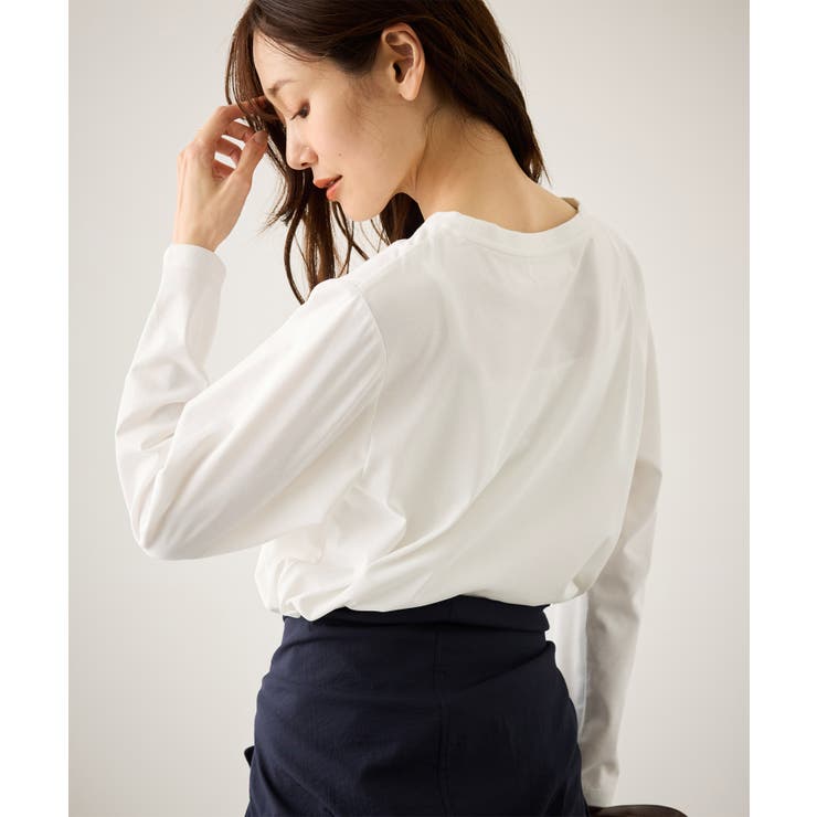 汗染み防止アソートロゴロングスリーブTシャツ/UVカット・接触冷感 | ROPE' PICNIC | 詳細画像13 