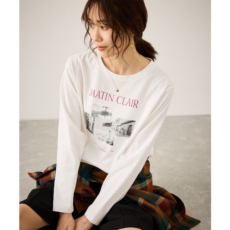 汗染み防止アソートロゴロングスリーブTシャツ/UVカット・接触冷感 | ROPE' PICNIC | 詳細画像16 