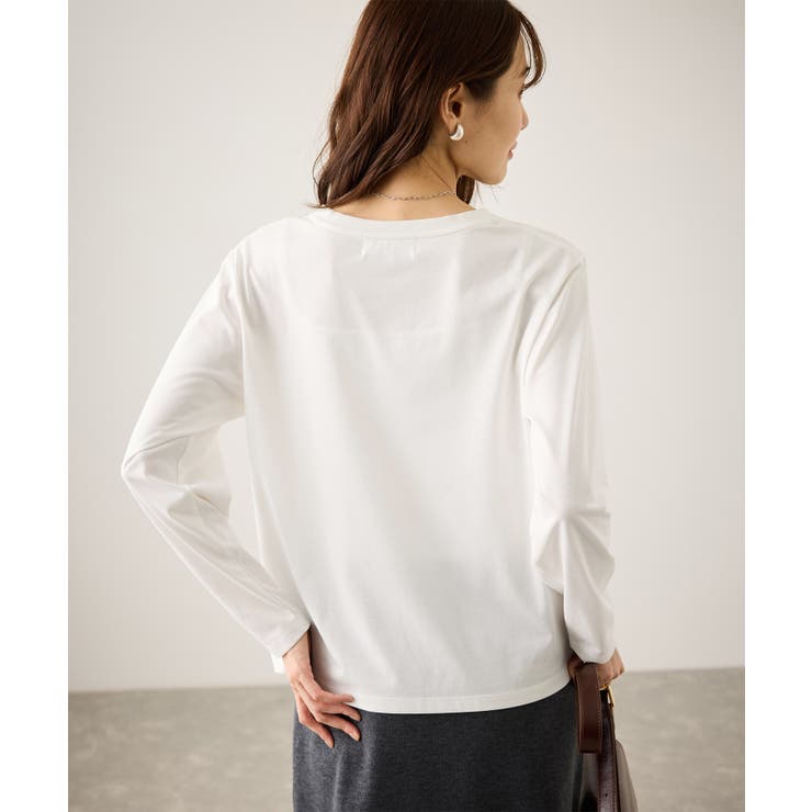 汗染み防止アソートロゴロングスリーブTシャツ/UVカット・接触冷感 | ROPE' PICNIC | 詳細画像4 