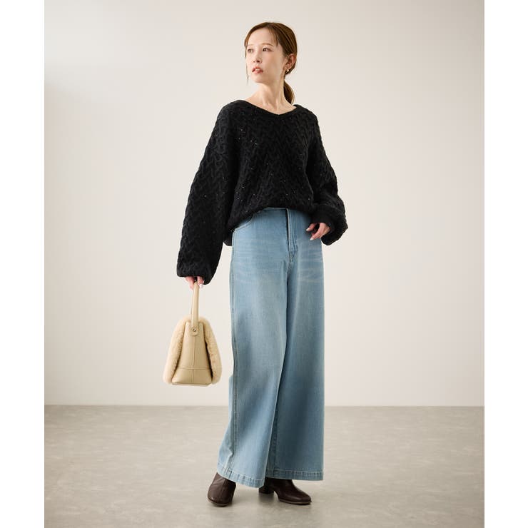 ミニフラワースパンコールニット | ROPE' PICNIC | 詳細画像17 