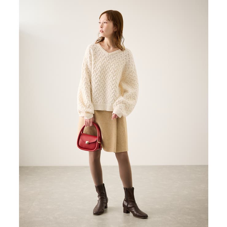 ミニフラワースパンコールニット | ROPE' PICNIC | 詳細画像23 