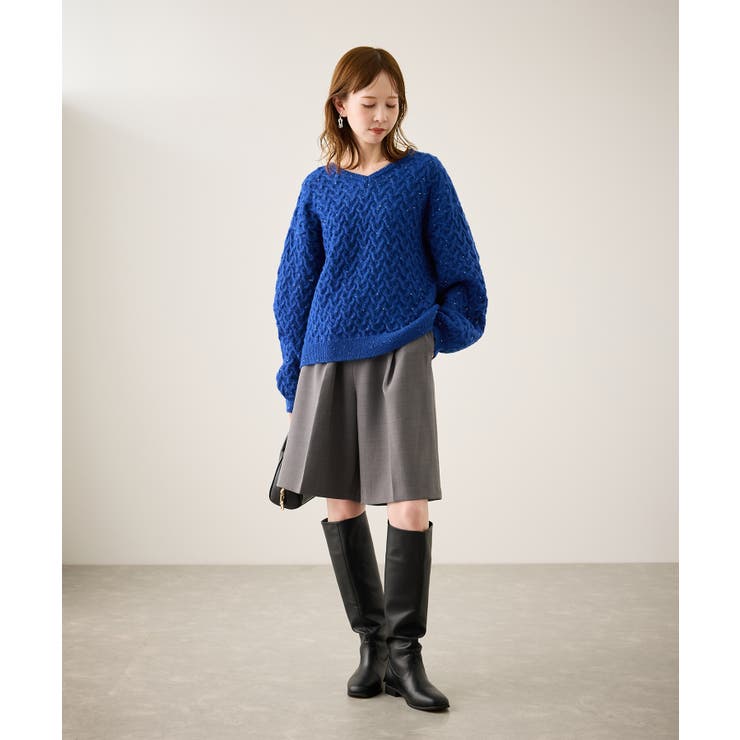 ミニフラワースパンコールニット | ROPE' PICNIC | 詳細画像27 