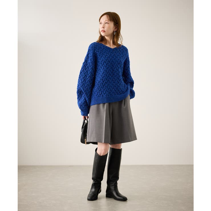 ミニフラワースパンコールニット | ROPE' PICNIC | 詳細画像28 