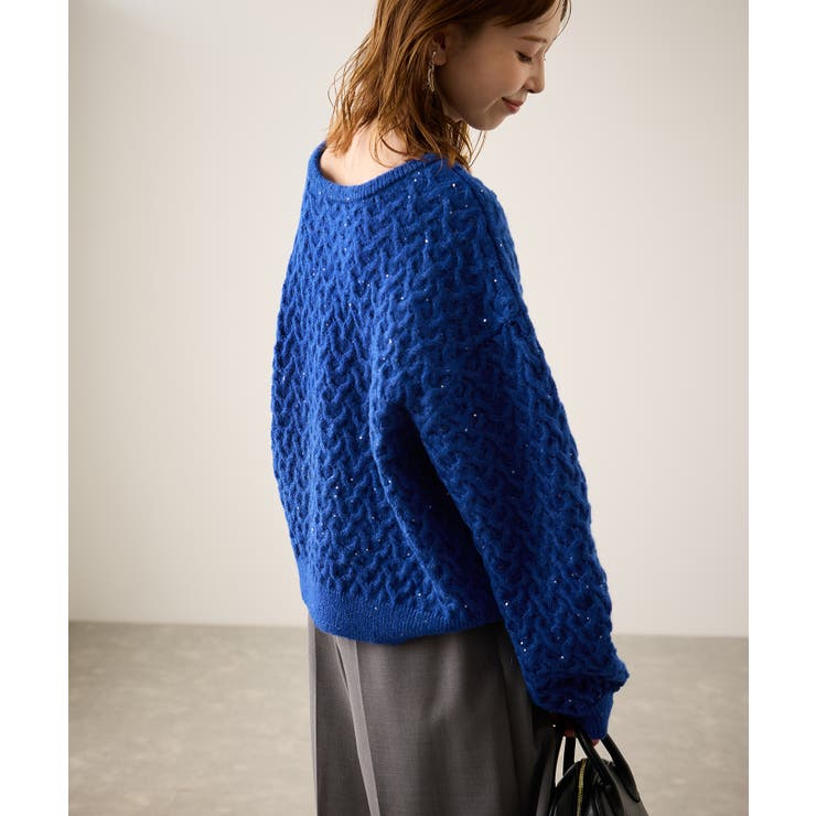 ミニフラワースパンコールニット | ROPE' PICNIC | 詳細画像30 