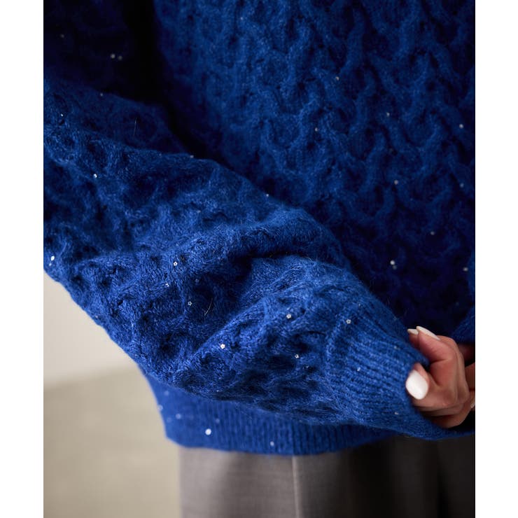 ミニフラワースパンコールニット | ROPE' PICNIC | 詳細画像32 