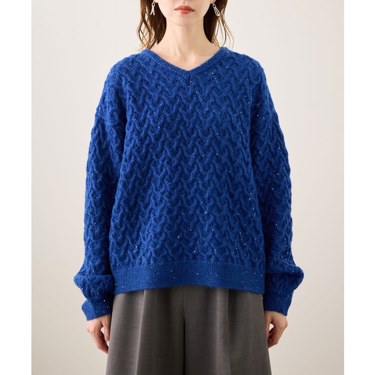 ミニフラワースパンコールニット | ROPE' PICNIC | 詳細画像37 