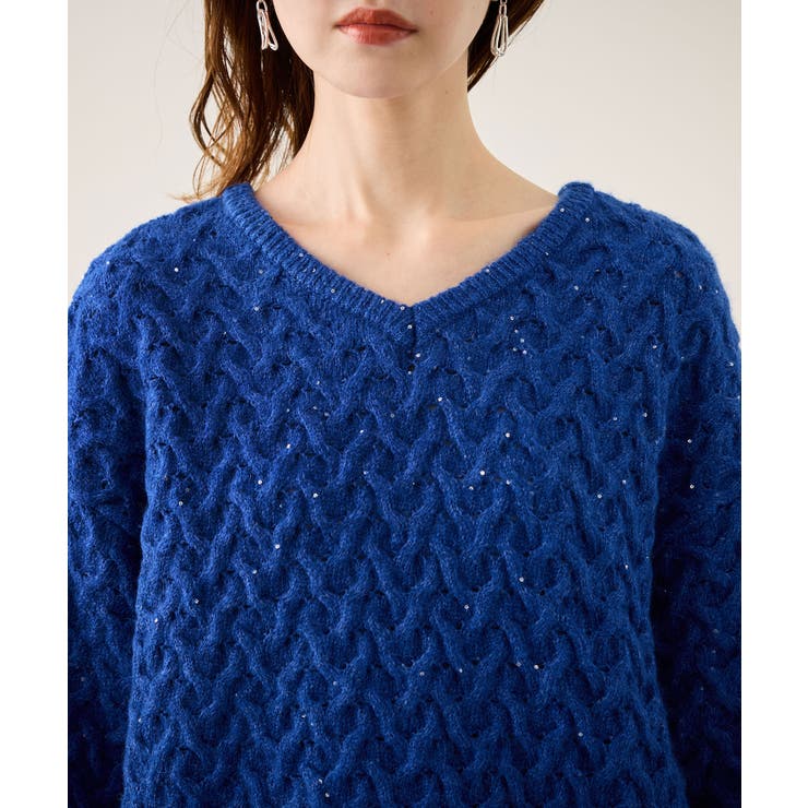 ミニフラワースパンコールニット | ROPE' PICNIC | 詳細画像40 