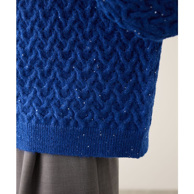 ミニフラワースパンコールニット | ROPE' PICNIC | 詳細画像43 