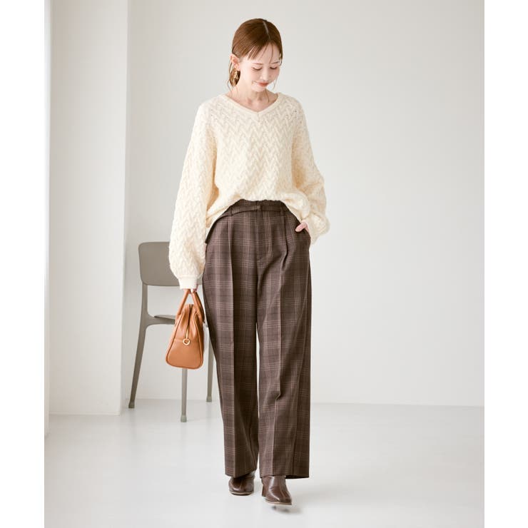 ミニフラワースパンコールニット | ROPE' PICNIC | 詳細画像7 