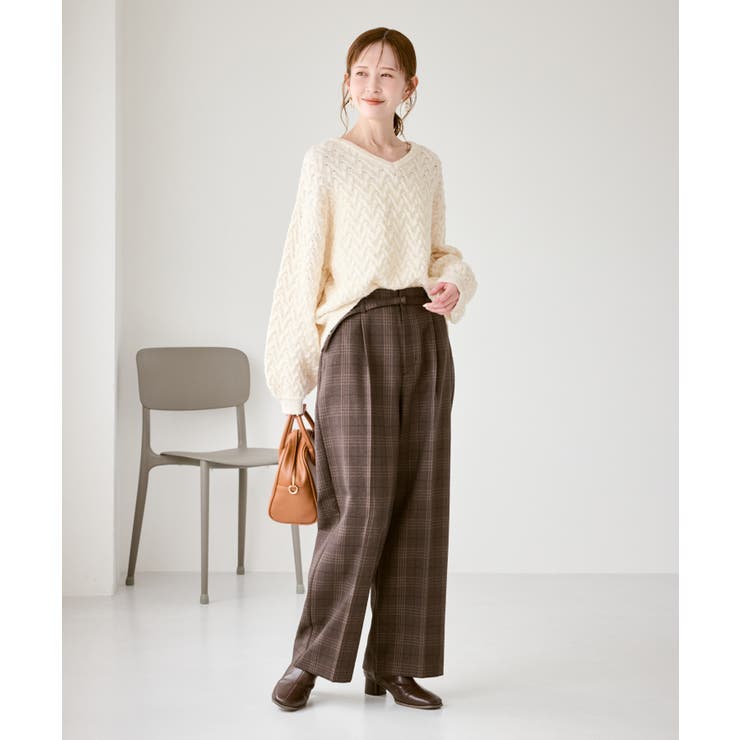 ミニフラワースパンコールニット | ROPE' PICNIC | 詳細画像8 