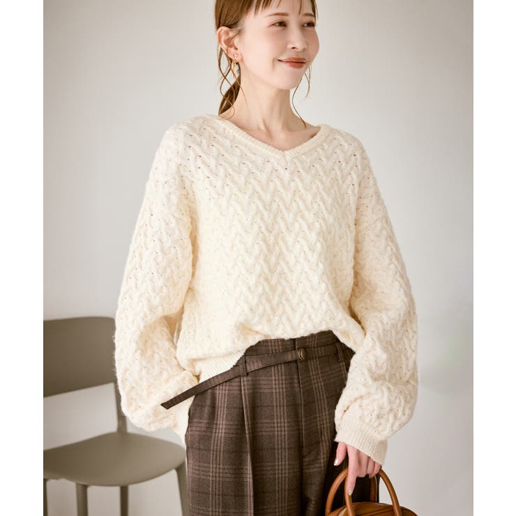 キナリ(16) | ミニフラワースパンコールニット | ROPE' PICNIC