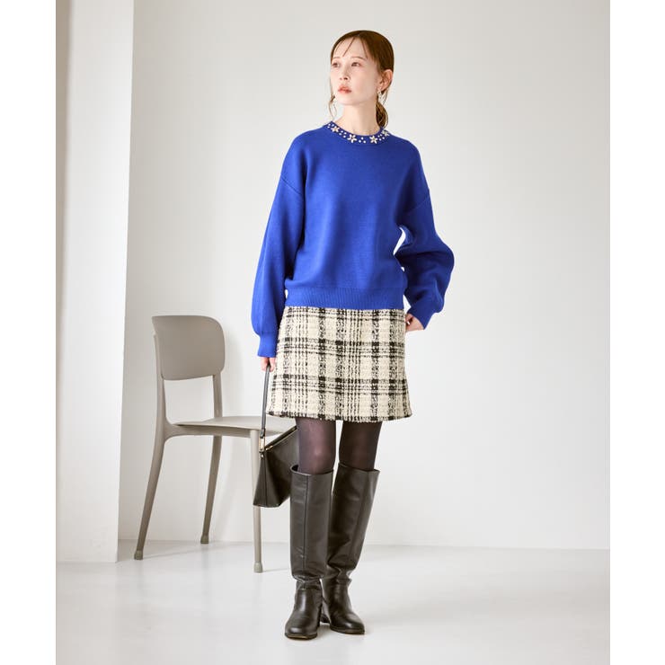 ビジューニットプルオーバー | ROPE' PICNIC | 詳細画像18 