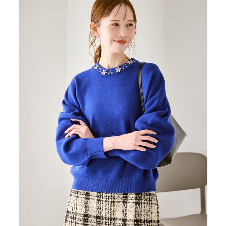 ビジューニットプルオーバー | ROPE' PICNIC | 詳細画像19 