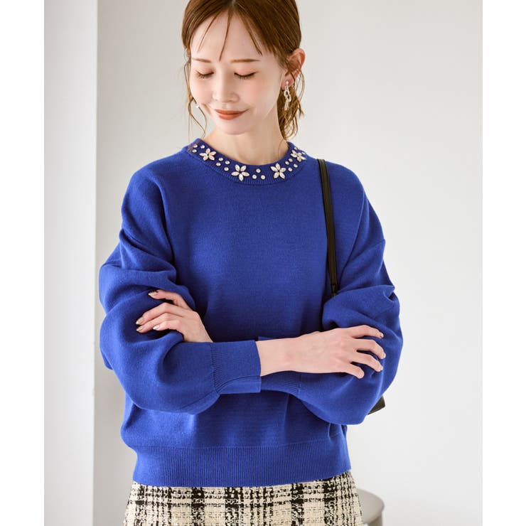 ビジューニットプルオーバー | ROPE' PICNIC | 詳細画像20 