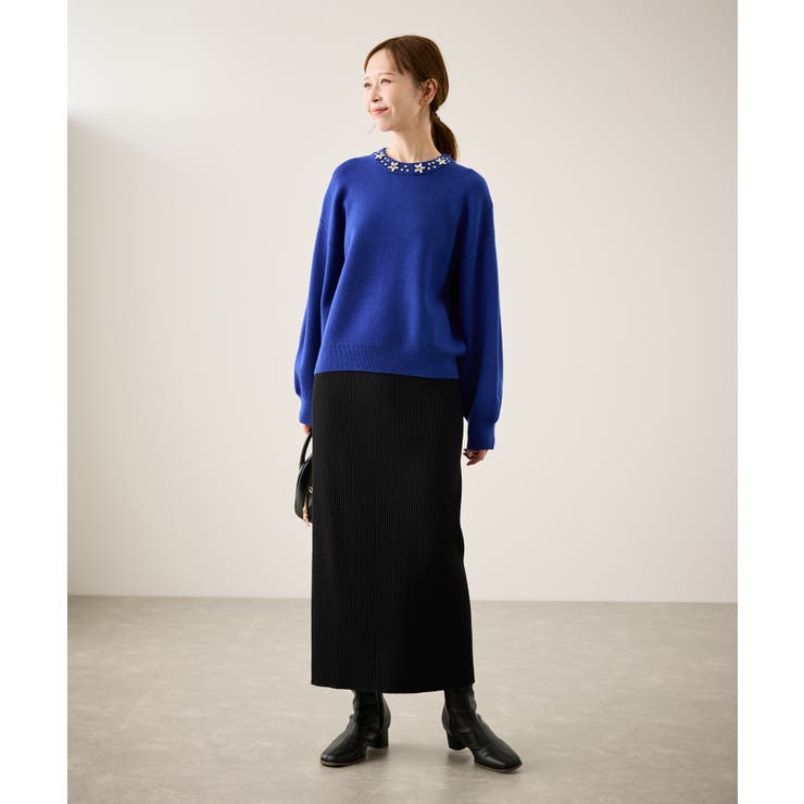 ビジューニットプルオーバー | ROPE' PICNIC | 詳細画像32 