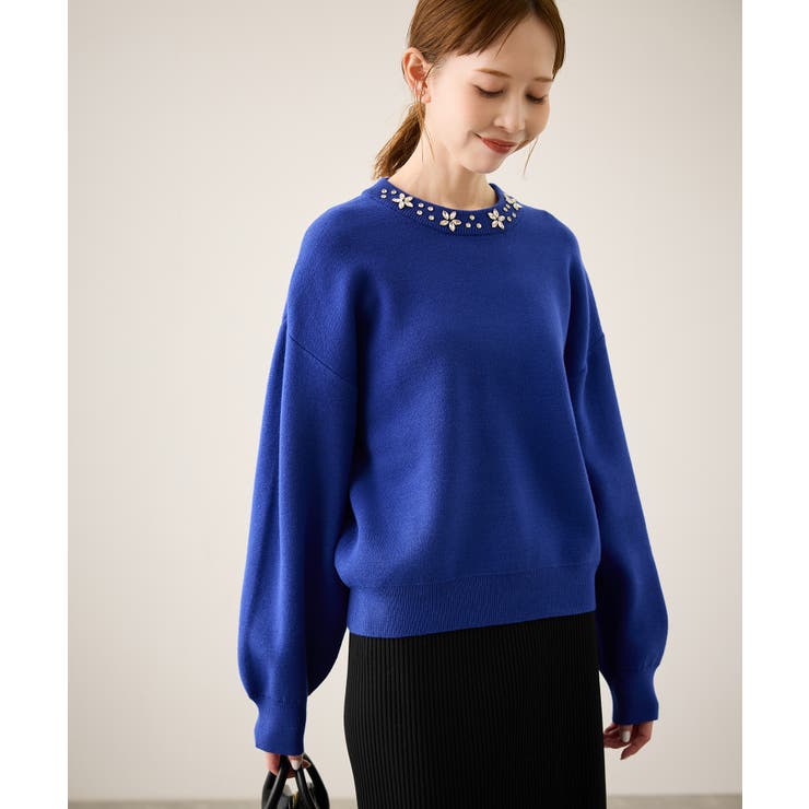 ビジューニットプルオーバー | ROPE' PICNIC | 詳細画像34 