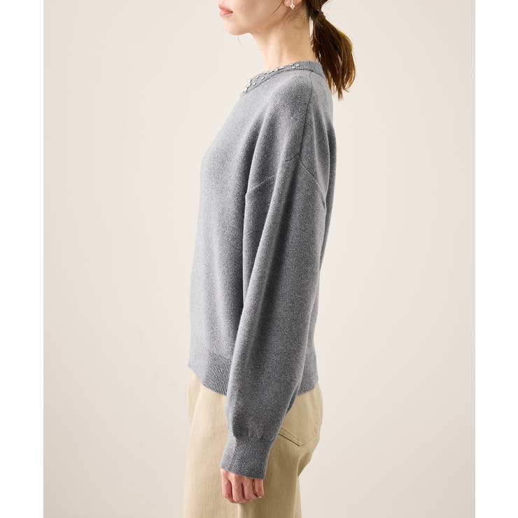 ビジューニットプルオーバー | ROPE' PICNIC | 詳細画像36 