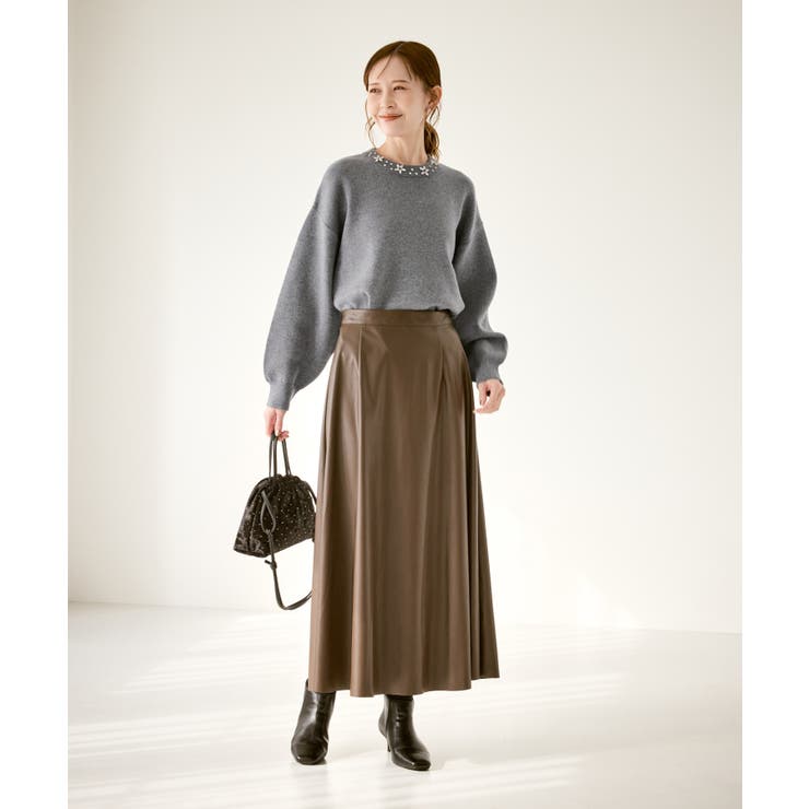 ビジューニットプルオーバー | ROPE' PICNIC | 詳細画像7 