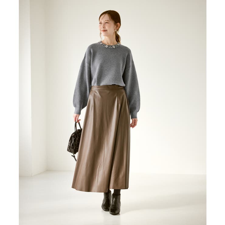 ビジューニットプルオーバー | ROPE' PICNIC | 詳細画像8 