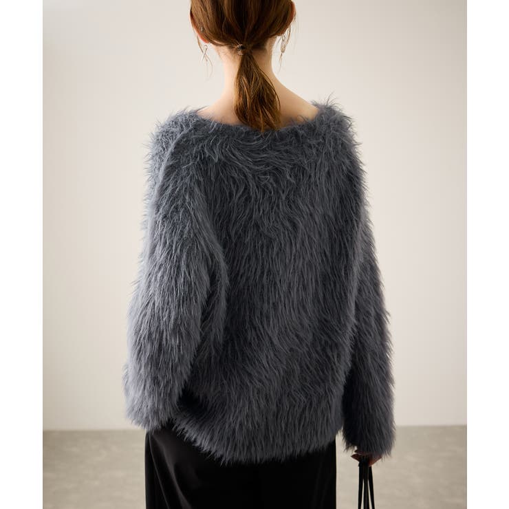 フェザーVネックニット | ROPE' PICNIC | 詳細画像16 