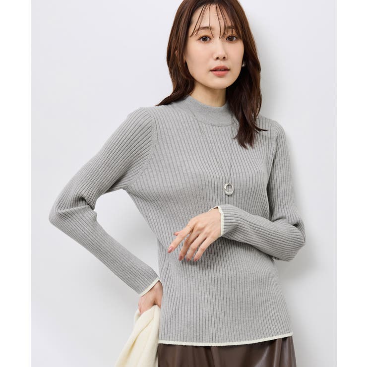 ワイドリブハイネックプルオーバー/イージーケア | ROPE' PICNIC | 詳細画像14 