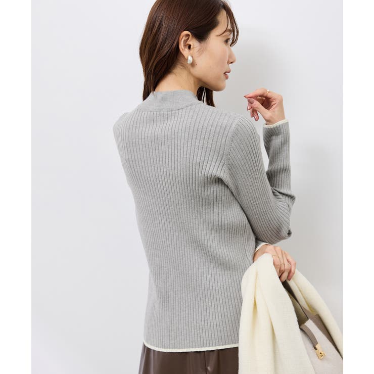 ワイドリブハイネックプルオーバー/イージーケア | ROPE' PICNIC | 詳細画像16 
