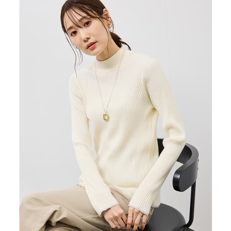 ワイドリブハイネックプルオーバー/イージーケア | ROPE' PICNIC | 詳細画像21 