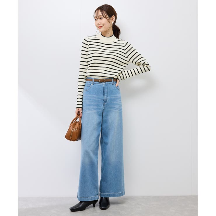 ワイドリブハイネックプルオーバー/イージーケア | ROPE' PICNIC | 詳細画像24 