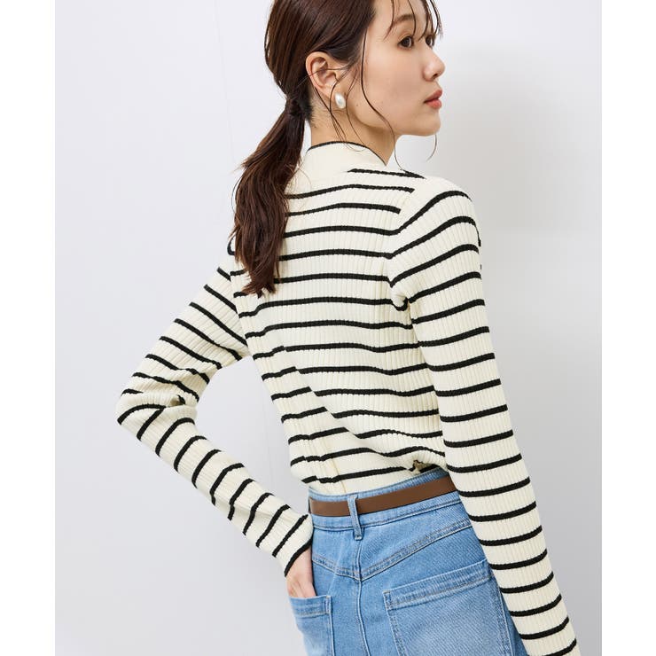 ワイドリブハイネックプルオーバー/イージーケア | ROPE' PICNIC | 詳細画像27 