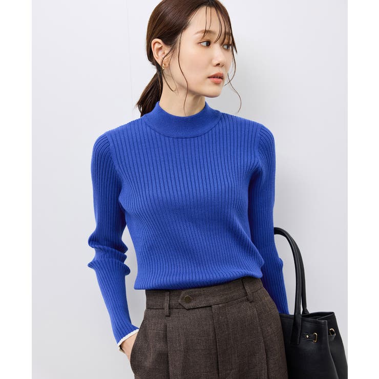 ワイドリブハイネックプルオーバー/イージーケア | ROPE' PICNIC | 詳細画像35 