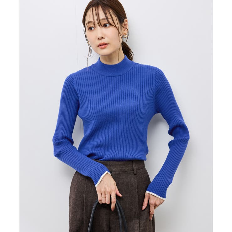 ワイドリブハイネックプルオーバー/イージーケア | ROPE' PICNIC | 詳細画像36 