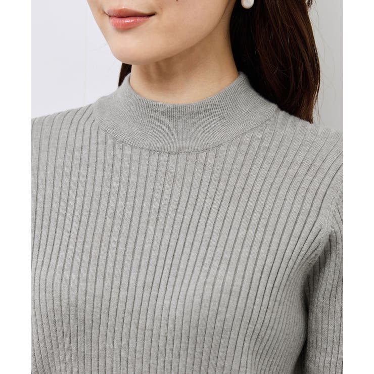 ワイドリブハイネックプルオーバー/イージーケア | ROPE' PICNIC | 詳細画像40 