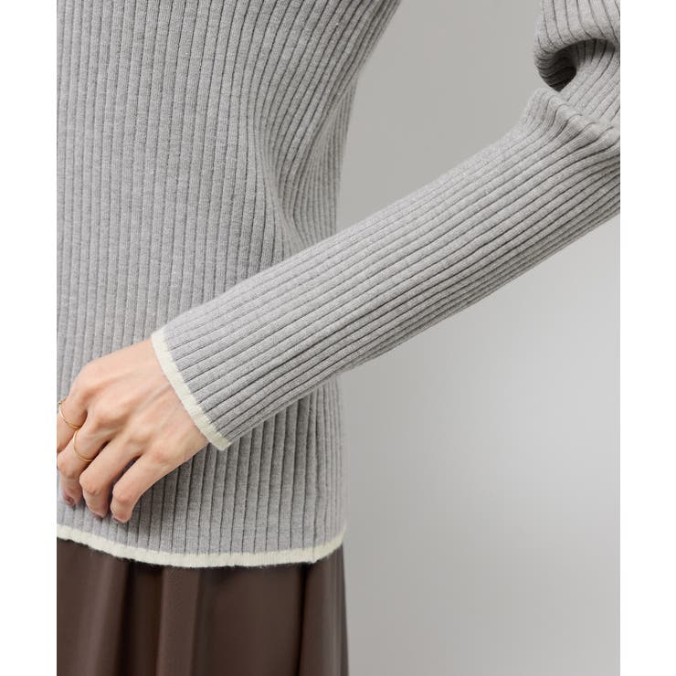 ワイドリブハイネックプルオーバー/イージーケア | ROPE' PICNIC | 詳細画像41 