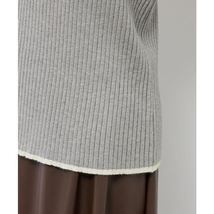 ワイドリブハイネックプルオーバー/イージーケア | ROPE' PICNIC | 詳細画像42 