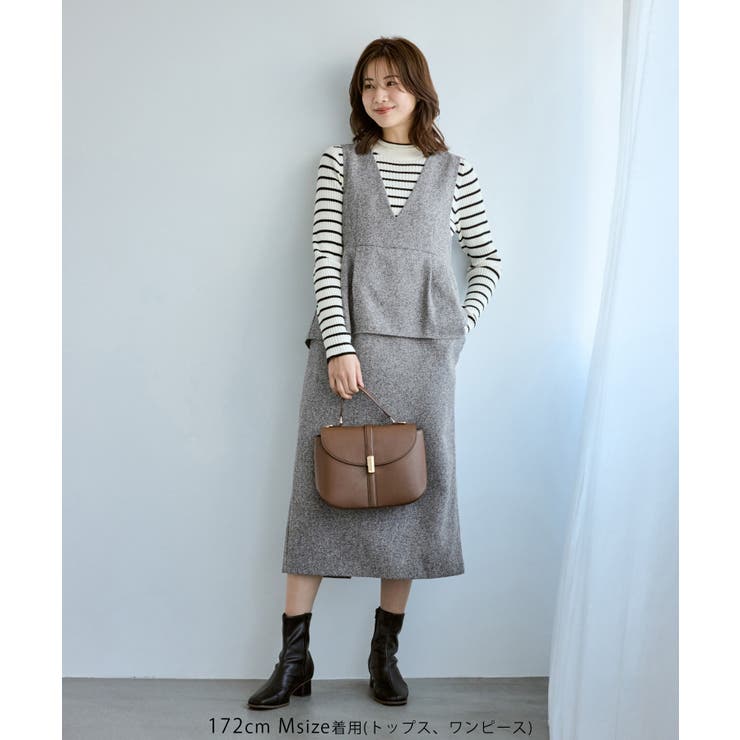 ワイドリブハイネックプルオーバー/イージーケア | ROPE' PICNIC | 詳細画像5 