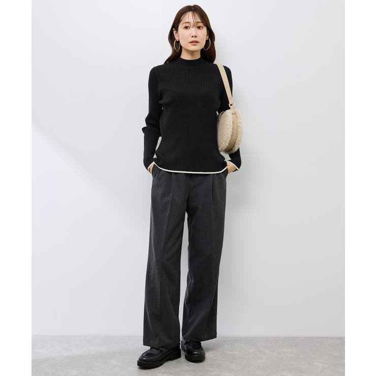 ワイドリブハイネックプルオーバー/イージーケア | ROPE' PICNIC | 詳細画像7 