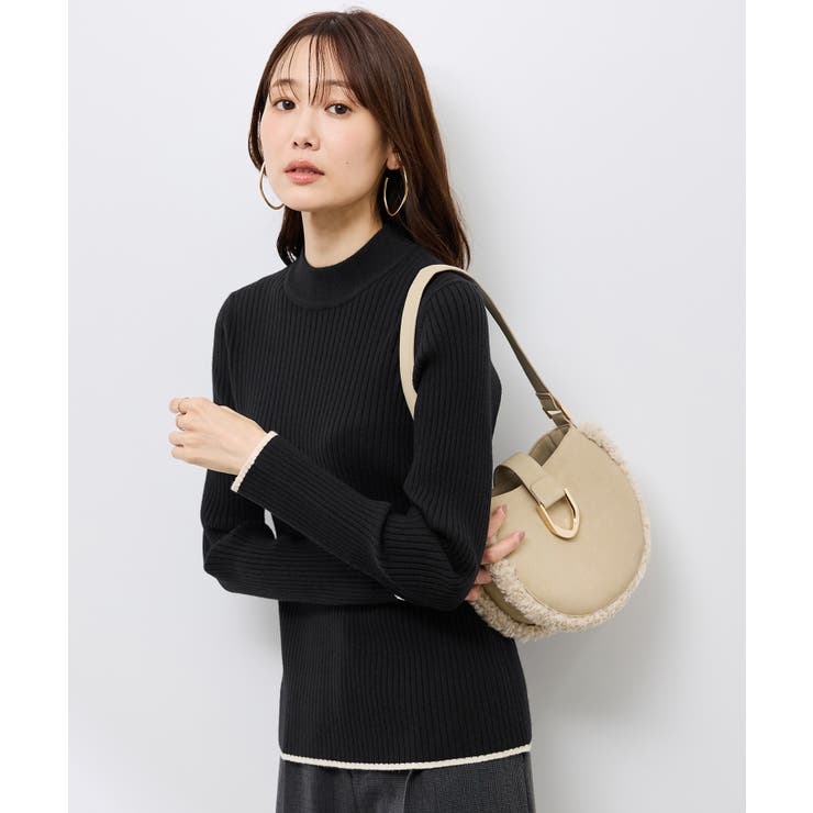 ワイドリブハイネックプルオーバー/イージーケア | ROPE' PICNIC | 詳細画像9 