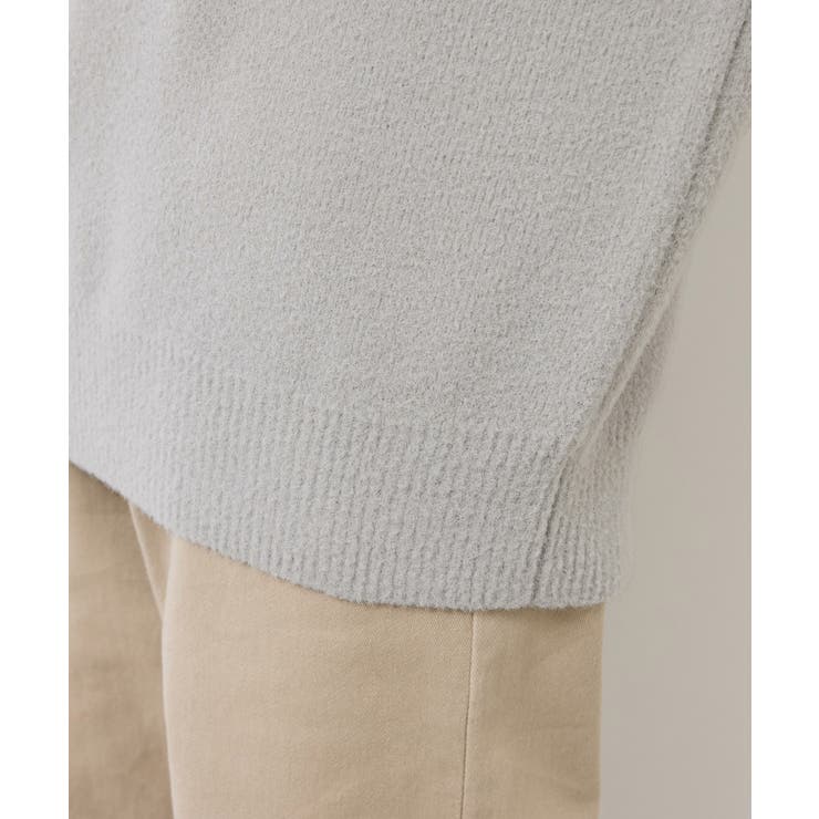 【新色追加】スフレニットシリーズ Vネックニットプルオーバー イージーケア | ROPE' PICNIC | 詳細画像37 