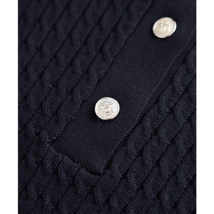 ポロカラーミニケーブルニット/イージーケア | ROPE' PICNIC | 詳細画像45 