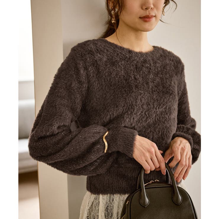 ショートフェザーニットプルオーバー | ROPE' PICNIC | 詳細画像10 