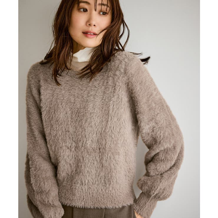 ショートフェザーニットプルオーバー | ROPE' PICNIC | 詳細画像15 